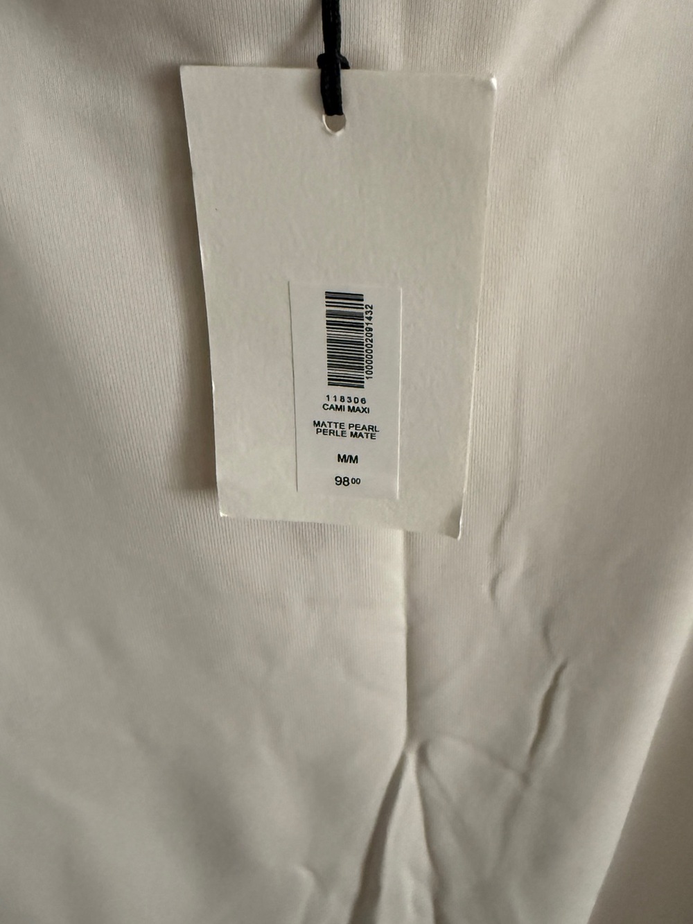 Aritzia contour maxi cami dress - matte pearl m - Picture 3 of 4
